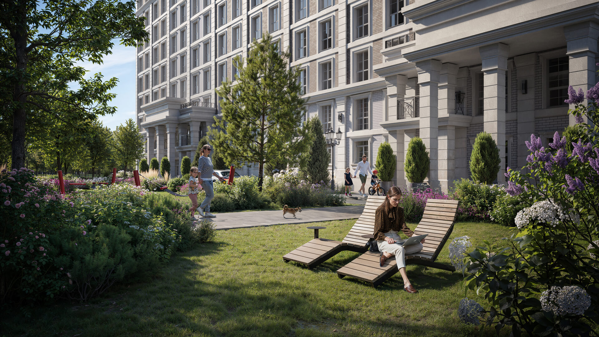 Không gian yên tĩnh như điểm tựa cho tinh thần